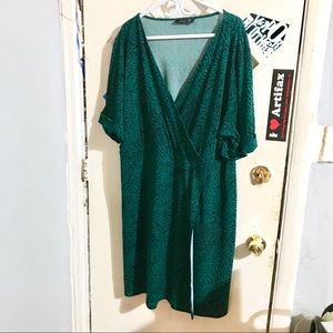 🐆leopard print wrap dress🐆